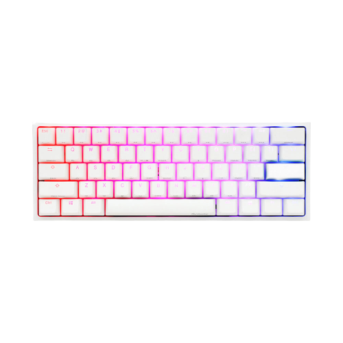 Ducky Channel One 2 Mini RGB White Red Switch