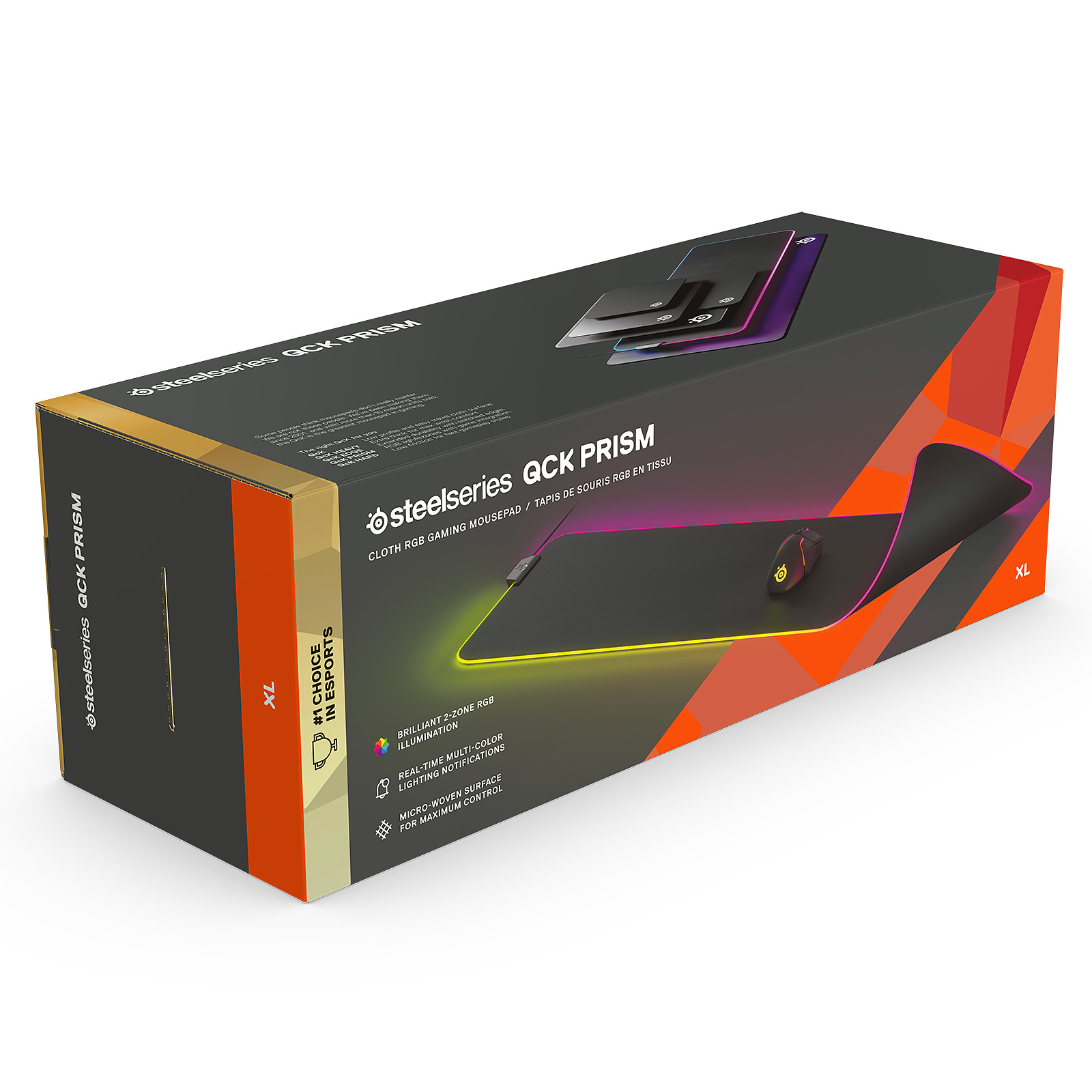 SteelSeries QcK Prism Cloth Extra large - Easy Gaming